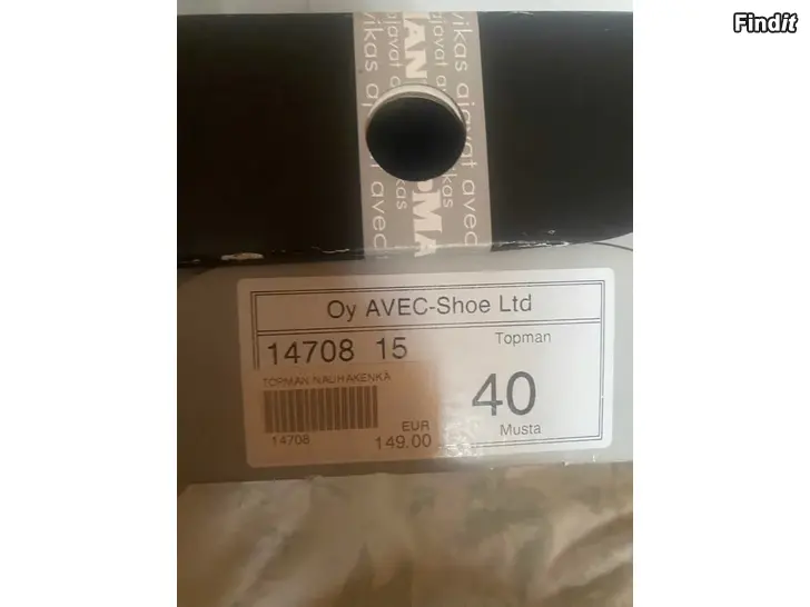 Myydään Topman festskor