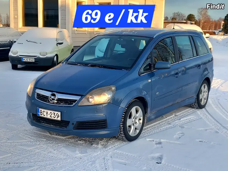 Myydään Opel Zafira OPC-line 1.9 CDTi Dsl 120hv 7 hengen