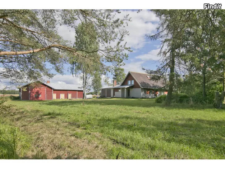 Säljes 4R + K och 2R+K  126m2,   uthusbyggnad 218m2    Havrasvägen 173