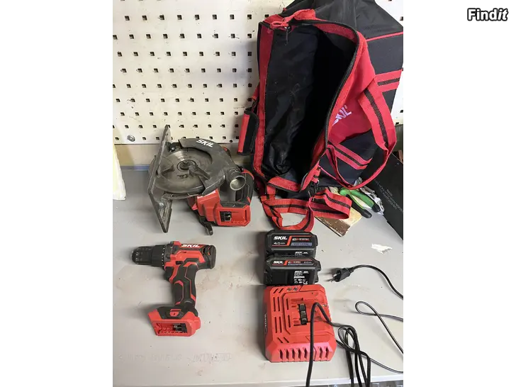 Säljes SKIL akkuverktyg