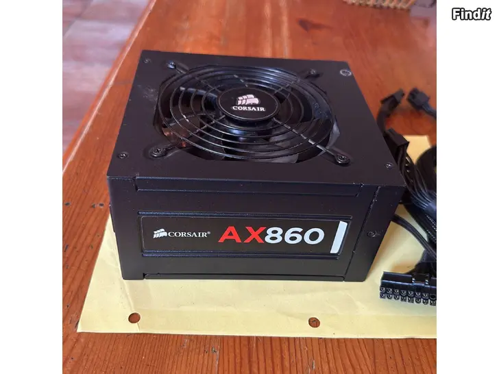 Myydään Corsai AX860 virtalähde