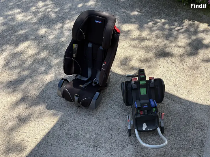 Säljes Klippan Triofix Recline bilbarnstol med ISOFIX-bas, 936 kg