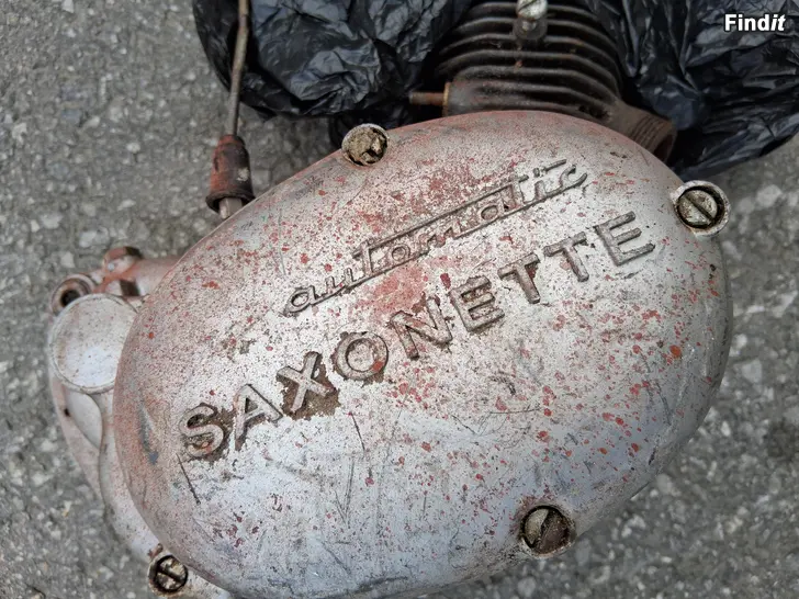 Myydään Saxonette mopon mootori