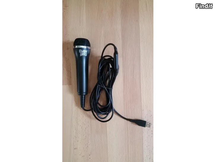 Myydään Mikrofoni Guitar Hero 5e