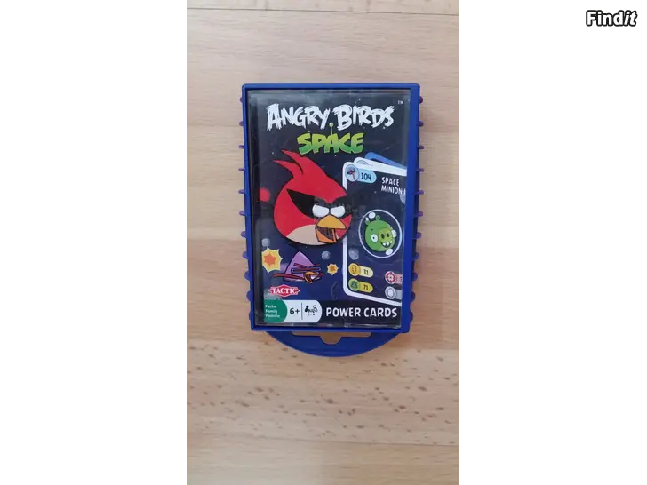 Myydään Angry Birds Space Power Cards korttipeli Tactic -hinta 3e