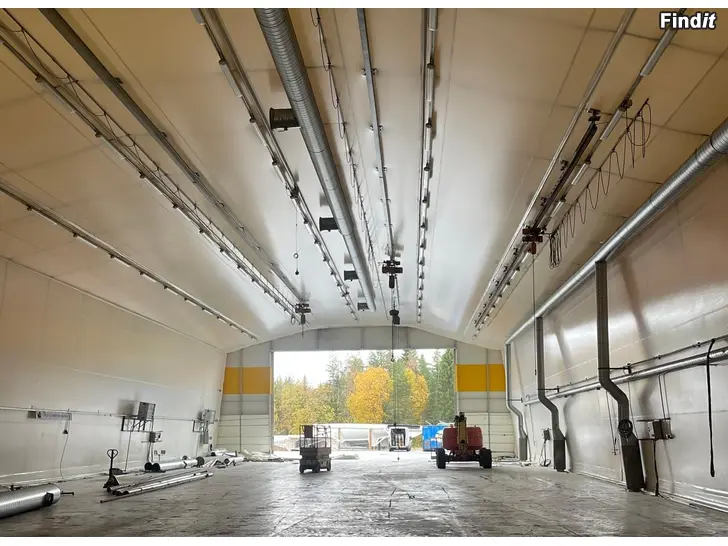 Vuokrataan Uthyres Tälthall på Bottenviksvägen