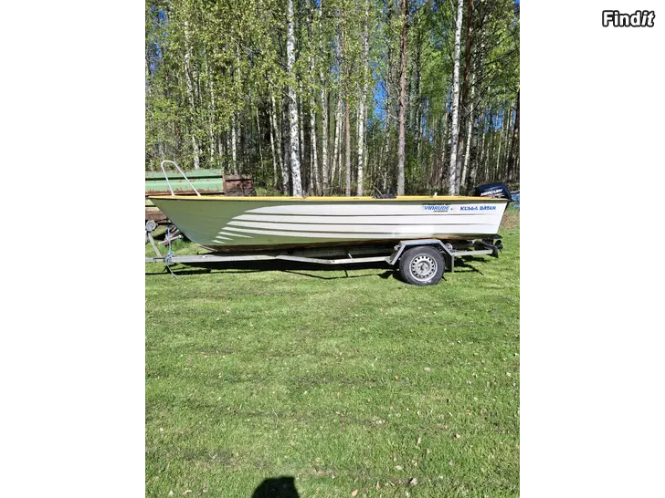 Myydään Mercury 20hk 4t med Kulla