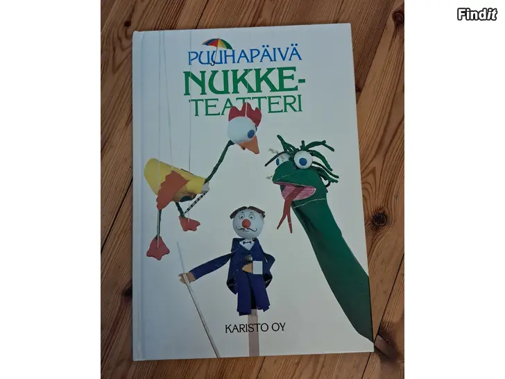 Myydään Puuhapäivä - Nukketeatteri kirja