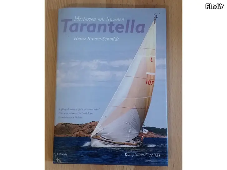 Myydään Historien om Swanen Tarantella kirja bok 10e