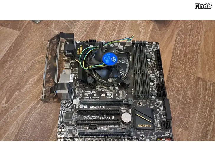 Säljes Moderkortspaket Gigabyte B150-D3H + i5-6500