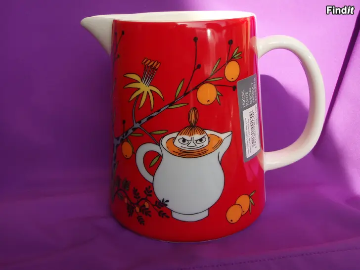 Säljes Muminkanna Lilla Mys dag