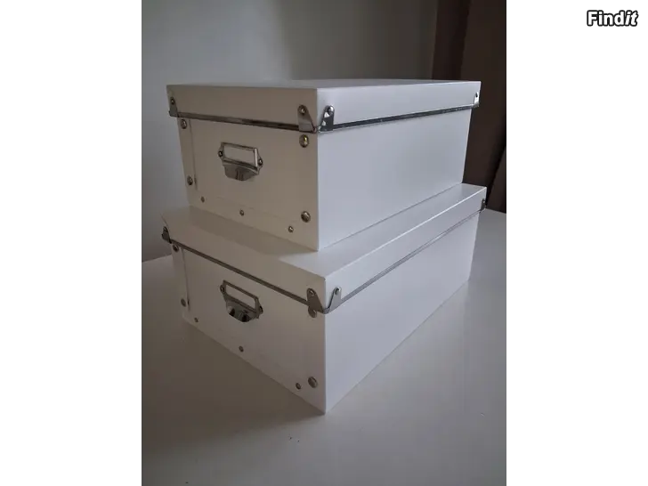 Säljes förvaringslådor / säilytyslaatikot