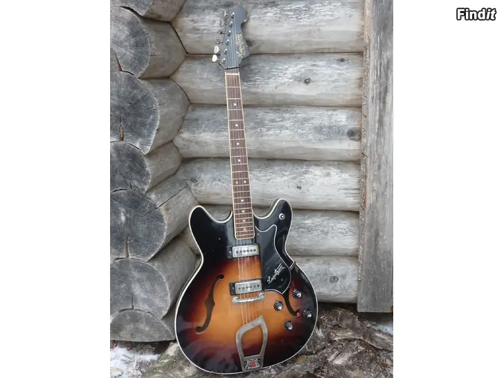 Myydään Hagström Viking vintage sähkökitara vuodelta 1967