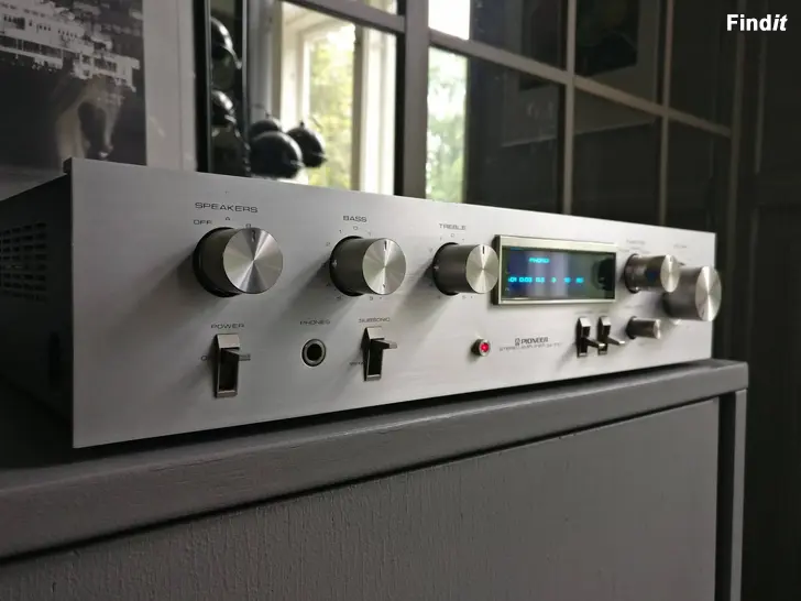 Myydään PIONEER SA-510 vintage förstärkare i gott skick