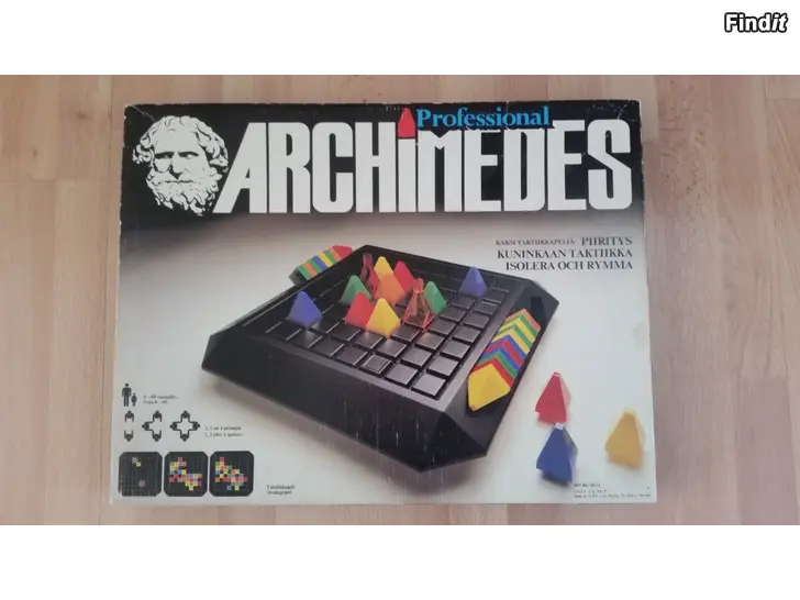 Myydään Archimedes Professional lautapeli taktiikkapeli NPT 1990-luku   -hinta 20e