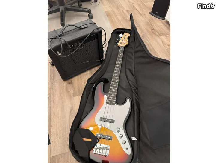 Säljes Harley Benton JB-20  + Harley Benton HB-20B förstärkare