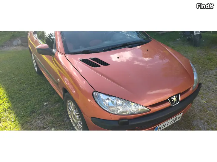 Myydään Peugeot 206 Cabriolet Coupe