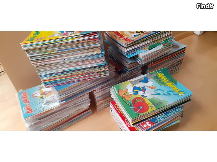 Myydään Sarjakuvalehtiä Aku Ankka,Roope-Setä,Nakke Nakuttaja yms