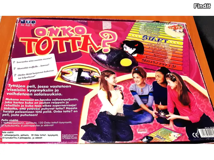 Myydään Onko totta peli