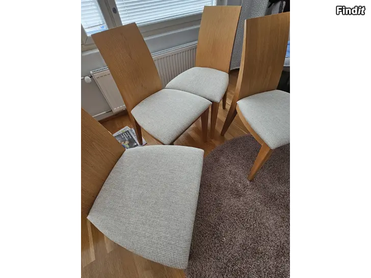 Myydään Ruokapöydän tuolit, Tammi. Kotimainen