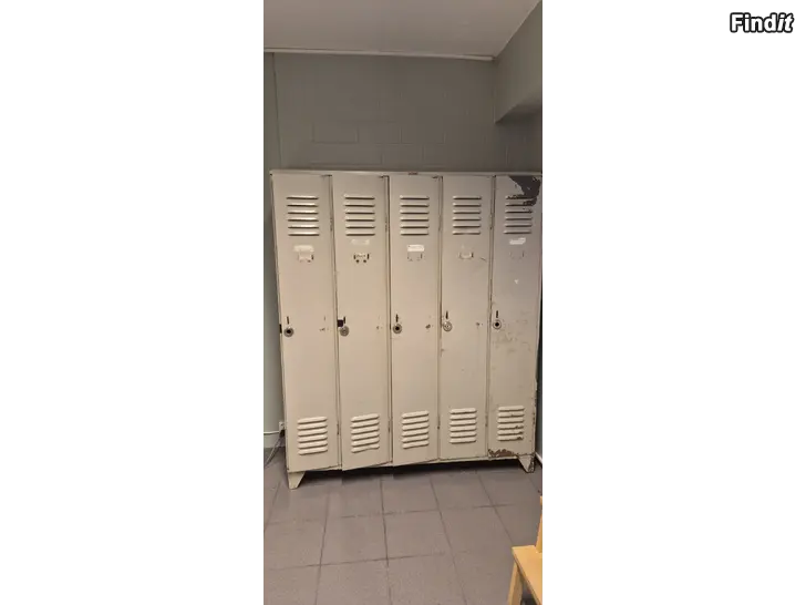 Säljes Plåtskåp
