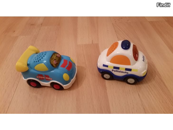 Säljes Vtech ajoneuvot kilpa-auto ja poliisiauto