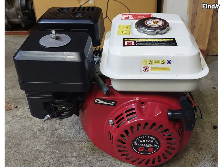 Myydään Motor 6.5 hp säljes