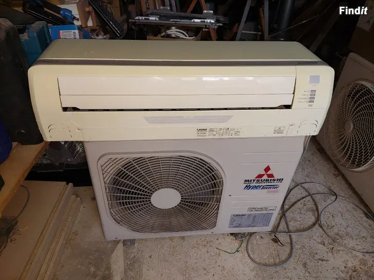 Säljes LUFTVÄRMEPUMP MITSUBISHI