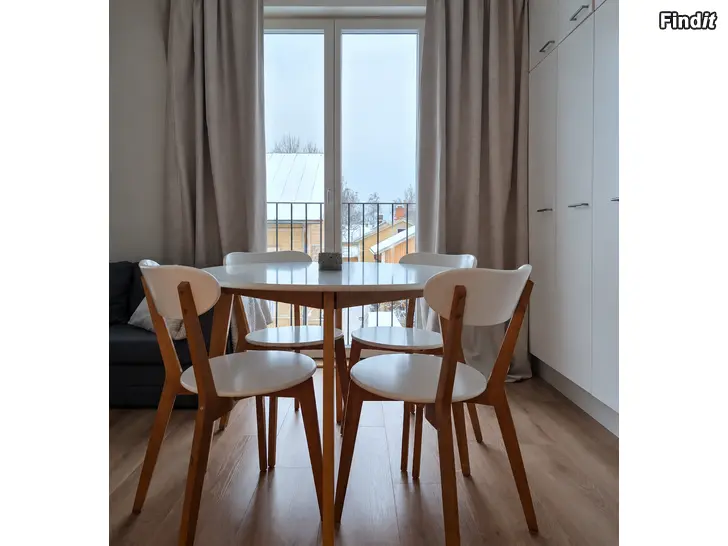 Uthyres Fräsch och fin etta i Skatagarden med tillgång till pool, bastu och gym