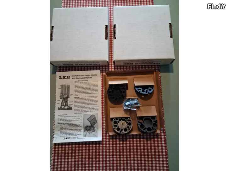 Myydään Lee Precision Auto-Disk Powder Measure Double