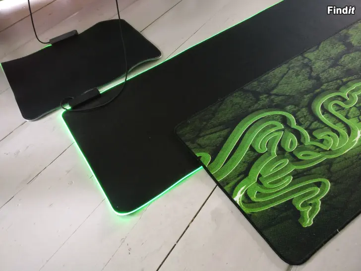 Säljes 3 st Razer musmattor