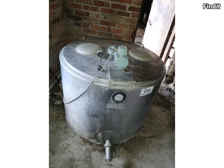 Säljes Mjölktank i rostfritt 400 L