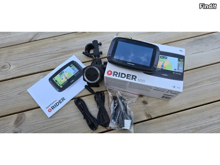Säljes TomTom Rider 500 motorcykelnavigator, Europa