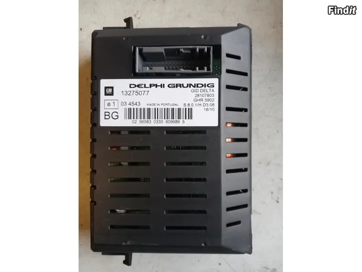 Myydään Opel Astra 2010 monitoiminäyttö 13275077