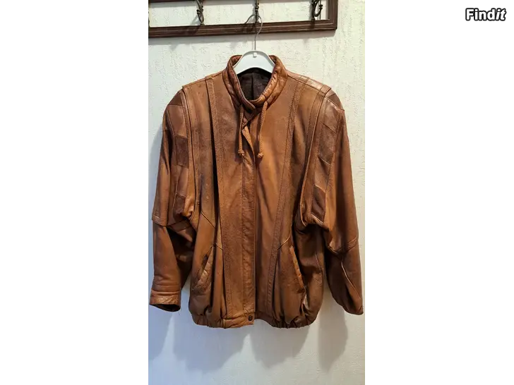 Säljes 80-tals läderjacka