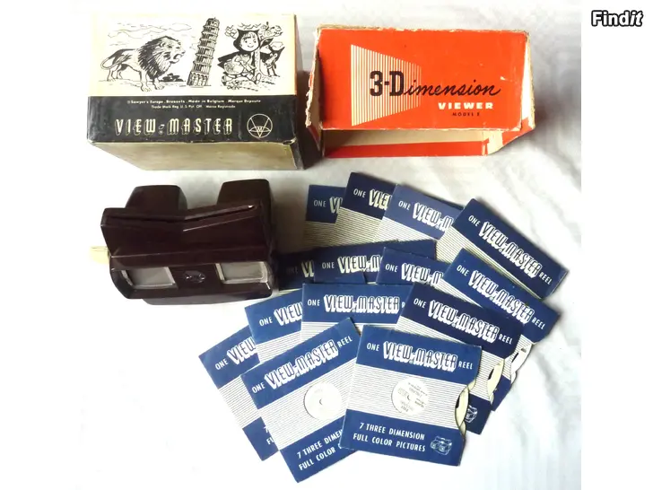Myydään View-Master vintage 1950-luvulta
