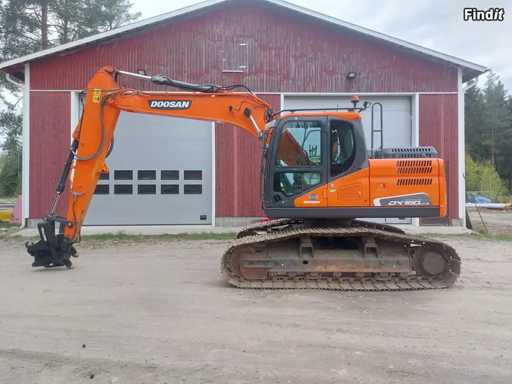 Säljes Doosan DX160LCH-5, Skogsmodell