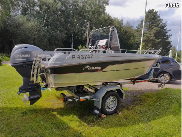 Säljes Yamarin Cross 46 SC + Yamaha F40