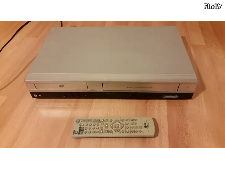 Myydään LG Model No V180 DVD VHS yhdistelmälaite -hinta 40e
