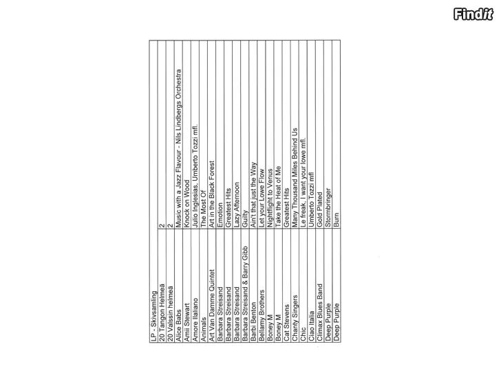 Säljes Skivsamling - LP