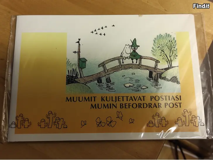Myydään Muumi, Muumit kuljettavat postiasi. Uusi/avaamaton