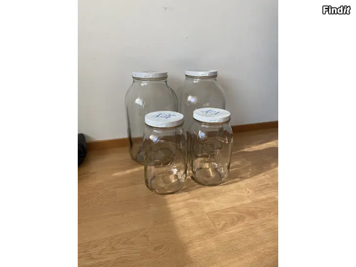Säljes Riihimäen lasi 10L + 3L 4st