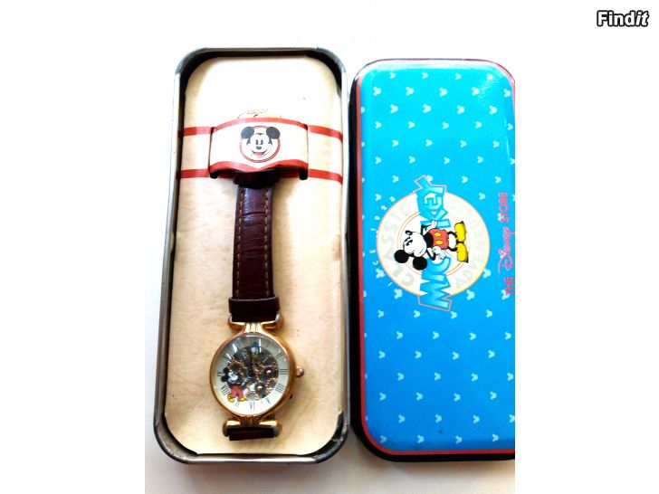 Myydään Classic Mickey adventures, Disney vintage kello. The Disney store. DS-65 Japan