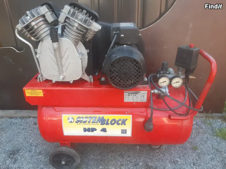 Säljes Luftkompressor 50 liter