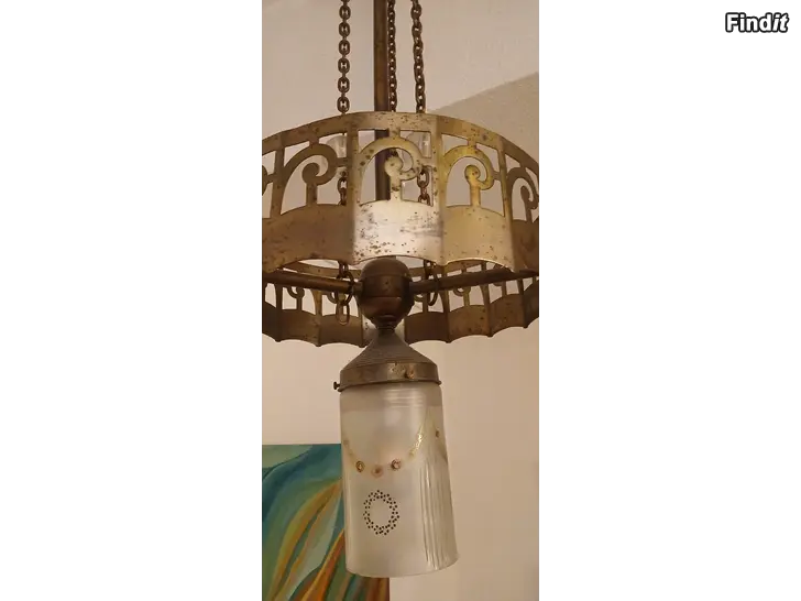 Säljes Taklampa i jugendstil