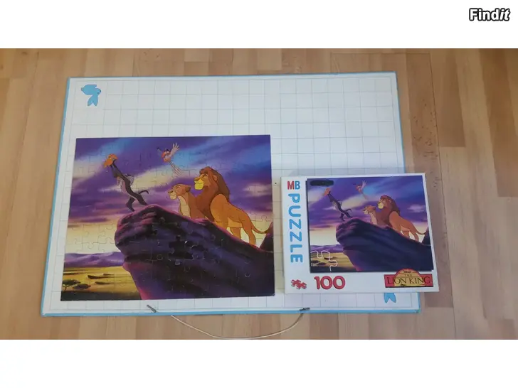 Myydään Vintage 1994 Disney Leijonakuningas palapeli 100 2e