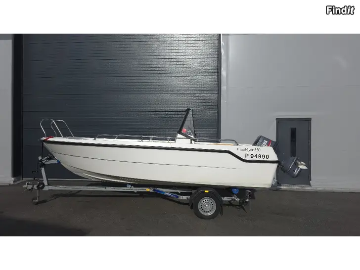 Säljes Finn Flyer 550 OPEN 2021 + Yamaha 90 hk 2005  endast ca 100 h körd