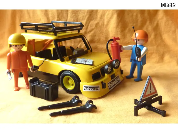Myydään Playmobil race car vuodelta 1976