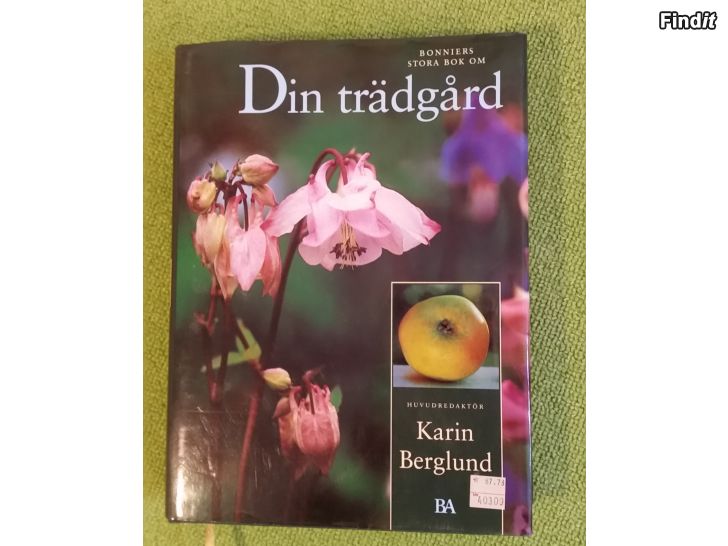 Myydään Bonniers stora bok om Din Trädård -12e