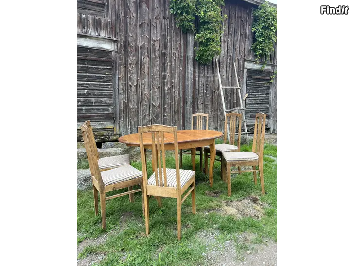 Säljes Matbord o stolar